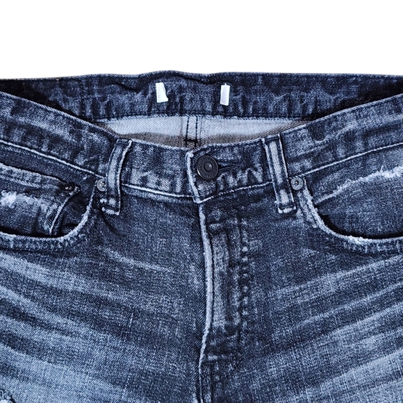 Moussy Glendele Distressed Ankle Denim Size 27 - Picture 9 of 14